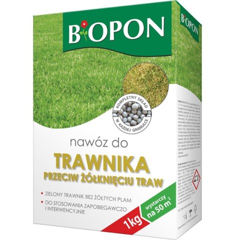 NAWÓZ - DO TRAWNIKA PRZECIW ŻÓŁKNIĘCIU 1 KG NAWÓZ - DO TRAWNIKA PRZECIW ŻÓŁKNIĘCIU 1 KG