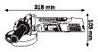 SZLIFIERKA KĄTOWA 125MM GWS 7-125 720W RSP SZLIFIERKA KĄTOWA 125MM GWS 7-125 720W RSP