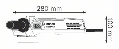 SZLIFIERKA KĄTOWA 125MM GWS 9-125 S 900W SZLIFIERKA KĄTOWA 125MM GWS 9-125 S 900W