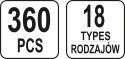 KOMPLET SPINEK SAMOCHODOWYCH TOYOTA/LEXUS 360SZT KOMPLET SPINEK SAMOCHODOWYCH TOYOTA/LEXUS 360SZT