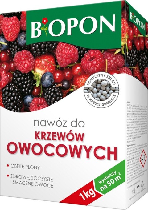 NAWÓZ, DO KRZEWÓW OWOCOWYCH GRANULAT 1KG-PROMOCJA NAWÓZ, DO KRZEWÓW OWOCOWYCH GRANULAT 1KG-PROMOCJA