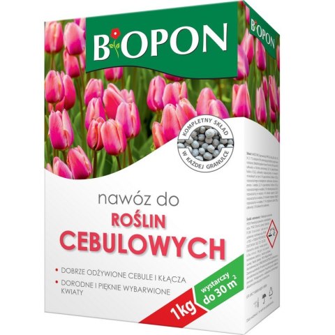 NAWÓZ - DO ROŚLIN CEBULOWYCH GRANULAT 1KG NAWÓZ - DO ROŚLIN CEBULOWYCH GRANULAT 1KG