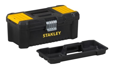 SKRZYNKA NARZĘDZIOWA ESSENTIAL ZATRZASKI METALOWE 12,5 SKRZYNKA NARZĘDZIOWA ESSENTIAL ZATRZASKI METALOWE 12,5