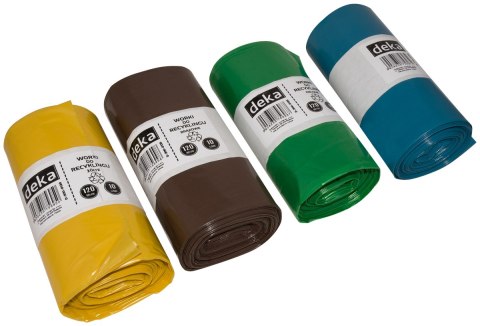 WOREK RECYKLING ZIELONY SZKŁO 120L A10 WOREK RECYKLING ZIELONY SZKŁO 120L A10