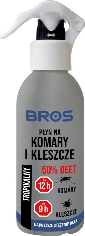 PŁYN NA. KOMARY I KLESZCZE 50% DEET 130ML PŁYN NA. KOMARY I KLESZCZE 50% DEET 130ML
