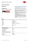 SZCZYPCE-KLUCZ OKSYDOWANE 180MM SZCZYPCE-KLUCZ OKSYDOWANE 180MM