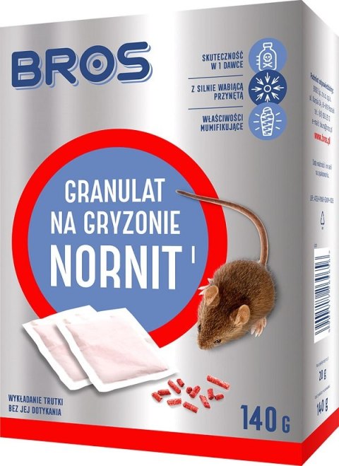 NORNIT GRANULAT NA GRYZONIE 140G NORNIT GRANULAT NA GRYZONIE 140G