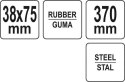 WAŁEK DOCISKOWY 75 MM Z UCHWYTEM STALOWYM WAŁEK DOCISKOWY 75 MM Z UCHWYTEM STALOWYM