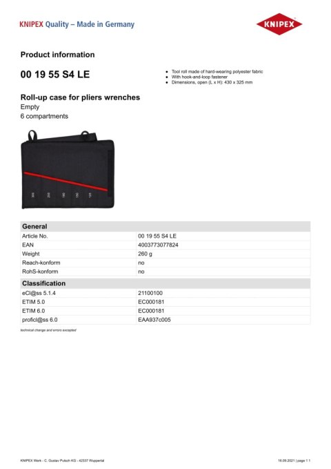 ETUI ZWIJANE NA KLUCZE, 5 PRZEGRÓDEK ETUI ZWIJANE NA KLUCZE, 5 PRZEGRÓDEK