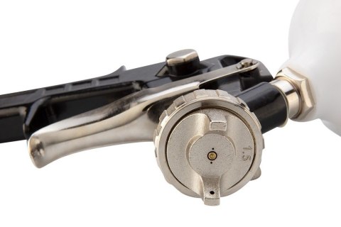 PISTOLET LAKIERNICZY GÓRNY ZBIORNIK 0.6L. DYSZA 1.5MM PISTOLET LAKIERNICZY GÓRNY ZBIORNIK 0.6L. DYSZA 1.5MM
