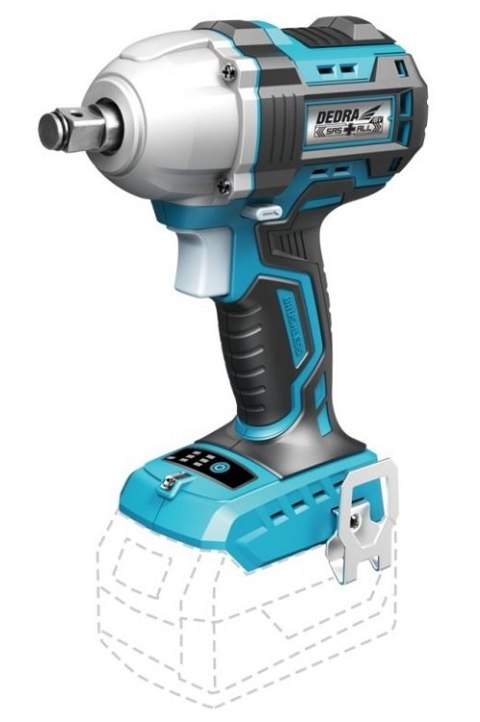 KLUCZ UDAROWY AKUMULATOROWY 1/2'' 18V 450NM 0*AH SAS+ KLUCZ UDAROWY AKUMULATOROWY 1/2'' 18V 450NM 0*AH SAS+