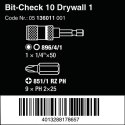 ZESTAW BITÓW BIT-CHECK 10 DRYWALL 1 10 CZĘŚĆ ZESTAW BITÓW BIT-CHECK 10 DRYWALL 1 10 CZĘŚĆ