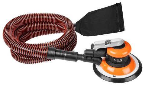 SZLIFIERKA MIMOŚRODOWA PNEUMATYCZNA 150MM, ODSYSANIE PYŁU SZLIFIERKA MIMOŚRODOWA PNEUMATYCZNA 150MM, ODSYSANIE PYŁU