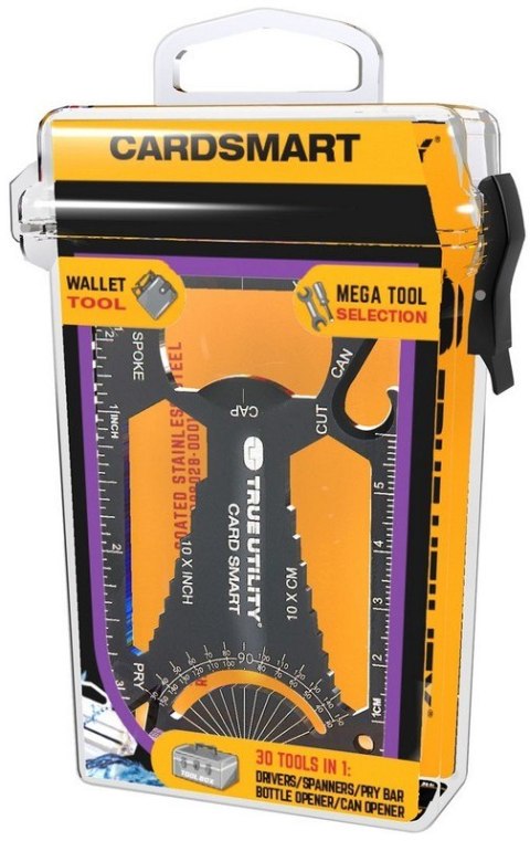 NARZĘDZIE WIELOFUNKCYJNE TRUE UTILITY CARDSMART, 30W1 NARZĘDZIE WIELOFUNKCYJNE TRUE UTILITY CARDSMART, 30W1
