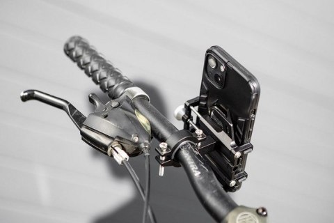 UCHWYT NA TELEFON DO ROWERU, ALUMINIOWY UCHWYT NA TELEFON DO ROWERU, ALUMINIOWY