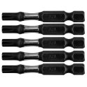ZESTAW BITÓW UDAROWYCH S2, 50 MM, T27, 5 SZT.. ZESTAW BITÓW UDAROWYCH S2, 50 MM, T27, 5 SZT..