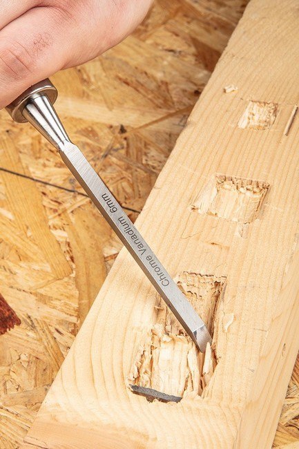 ZESTAW DŁUT 4SZT. (6,12,18,24MM), DREWNIANY UCHWYT ZESTAW DŁUT 4SZT. (6,12,18,24MM), DREWNIANY UCHWYT