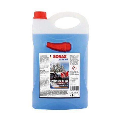 PŁYN DO SPRYSKIWACZY ZIMOWY 4L SONAX XTREME PŁYN DO SPRYSKIWACZY ZIMOWY 4L SONAX XTREME