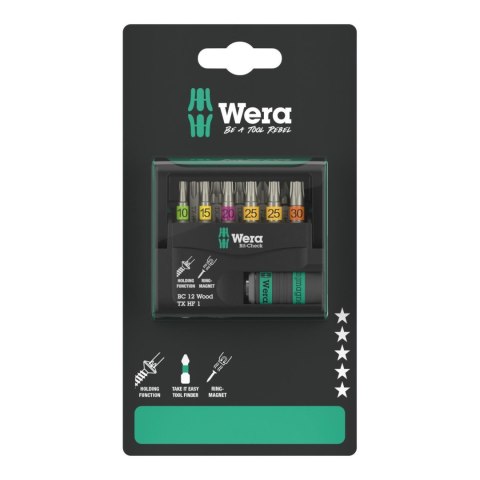 ZESTAW BITÓW BIT-CHECK 12 WOOD TX HF 1 SB, 12CZ ZESTAW BITÓW BIT-CHECK 12 WOOD TX HF 1 SB, 12CZ