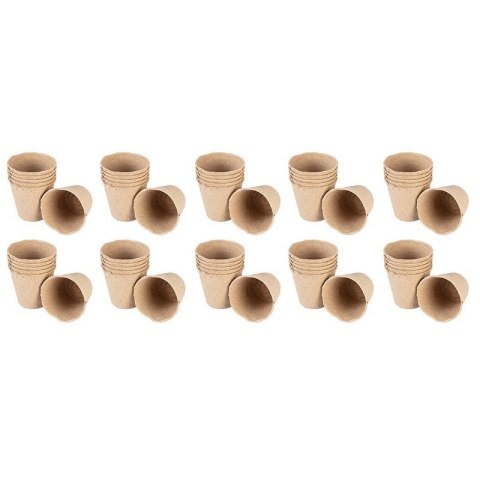 ROZSADNIKI TORFOWE 8*8*7.8 CM, 60 SZTUK ROZSADNIKI TORFOWE 8*8*7.8 CM, 60 SZTUK