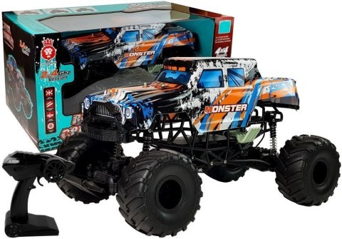 Auto Terenowe Zdalnie Sterowane 2.4G 4x4 Pomarańczowe 57cm Auto Terenowe Zdalnie Sterowane 2.4G 4x4 Pomarańczowe 57cm