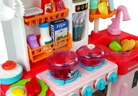 Kuchnia Muzyczna ze Światłami i Wodą Przybory Kuchenne Akcesoria Różowa Kuchnia Muzyczna ze Światłami i Wodą Przybory Kuchenne Akcesoria Różowa