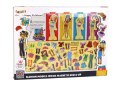 Puzzle Magnetyczne Lalki Ubrania Stylizacja 65 Elementów Ubioru Puzzle Magnetyczne Lalki Ubrania Stylizacja 65 Elementów Ubioru