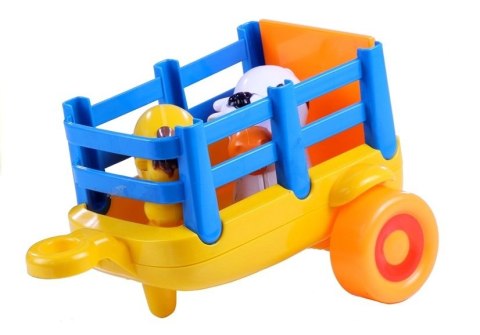 Traktor Przyczepa Zwierzątka Gra Świeci Odgłosy Traktor Przyczepa Zwierzątka Gra Świeci Odgłosy