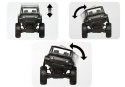Auto Terenowe Jeep Zdalnie Sterowane 2.4G Czerwone Auto Terenowe Jeep Zdalnie Sterowane 2.4G Czerwone