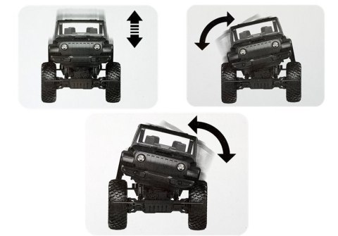 Auto Terenowe Jeep Zdalnie Sterowane 2.4G Czerwone Auto Terenowe Jeep Zdalnie Sterowane 2.4G Czerwone