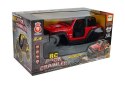 Auto Terenowe Jeep Zdalnie Sterowane 2.4G Czerwone Auto Terenowe Jeep Zdalnie Sterowane 2.4G Czerwone
