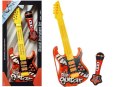 Gitara Elektryczna Mikrofon Struny Czerwona Gitara Elektryczna Mikrofon Struny Czerwona