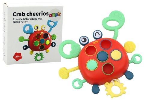 Krab Sensoryczny Interaktywny Edukacyjna Zabawka Dla Dzieci Gryzak Krab Sensoryczny Interaktywny Edukacyjna Zabawka Dla Dzieci Gryzak