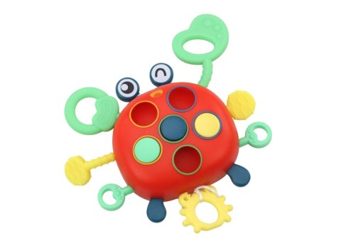 Krab Sensoryczny Interaktywny Edukacyjna Zabawka Dla Dzieci Gryzak Krab Sensoryczny Interaktywny Edukacyjna Zabawka Dla Dzieci Gryzak