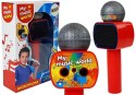 Mikrofon Dziecięcy Bezprzewodowy Karaoke Głośnik Bluetooth Czerwony Mikrofon Dziecięcy Bezprzewodowy Karaoke Głośnik Bluetooth Czerwony