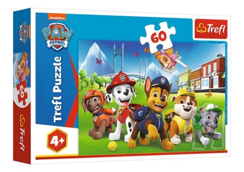 Puzzle 60el. Psi Patrol Na Polanie Trefl 17375 Puzzle 60el. Psi Patrol Na Polanie Trefl 17375