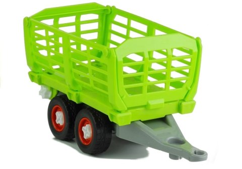 Rozkręcany Traktor z Otwierana Przyczepą 43 cm Rozkręcany Traktor z Otwierana Przyczepą 43 cm