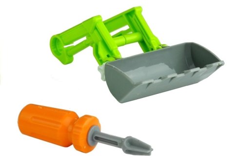 Rozkręcany Traktor z Otwierana Przyczepą 43 cm Rozkręcany Traktor z Otwierana Przyczepą 43 cm