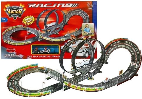 Tor Samochodowy + 2 Auta Mario RC 452cm 20km/h Tor Samochodowy + 2 Auta Mario RC 452cm 20km/h