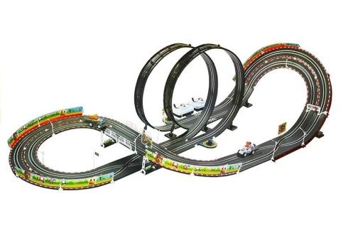 Tor Samochodowy + 2 Auta Mario RC 452cm 20km/h Tor Samochodowy + 2 Auta Mario RC 452cm 20km/h