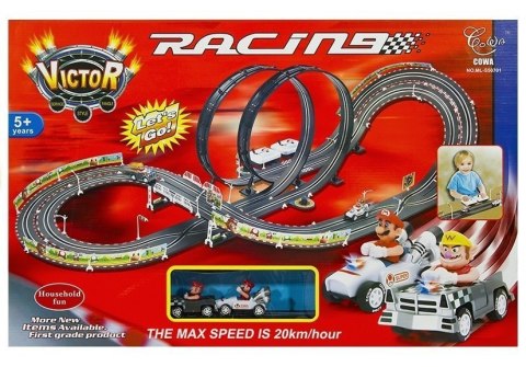 Tor Samochodowy + 2 Auta Mario RC 452cm 20km/h Tor Samochodowy + 2 Auta Mario RC 452cm 20km/h