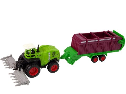 Zestaw Pojazdów Rolniczych Traktor 12 Sztuk Metal Zestaw Pojazdów Rolniczych Traktor 12 Sztuk Metal