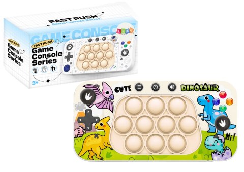 Gra Zręcznościowa Konsola Pop It 4 Tryby Gry Dinozaury Gra Zręcznościowa Konsola Pop It 4 Tryby Gry Dinozaury
