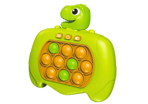 Gra Zręcznościowa Pop-It Konsola 999 Poziomów Dinozaur Zielona B Gra Zręcznościowa Pop-It Konsola 999 Poziomów Dinozaur Zielona B