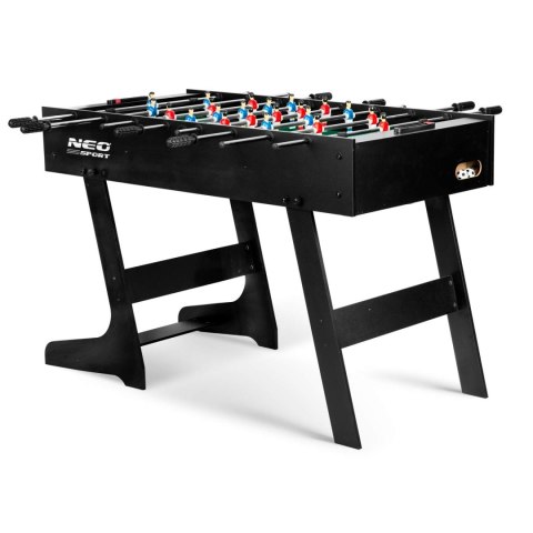 Stół do gry w piłkarzyki Neosport 121 x 61 x 80 cm NS-803 czarny Stół do gry w piłkarzyki Neosport 121 x 61 x 80 cm NS-803 czarny