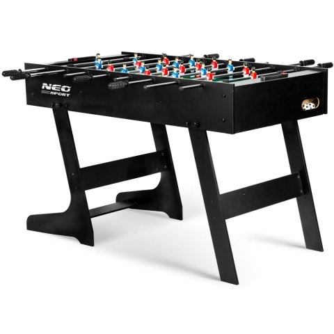 Stół do gry w piłkarzyki Neosport 121 x 61 x 80 cm NS-803 czarny Stół do gry w piłkarzyki Neosport 121 x 61 x 80 cm NS-803 czarny