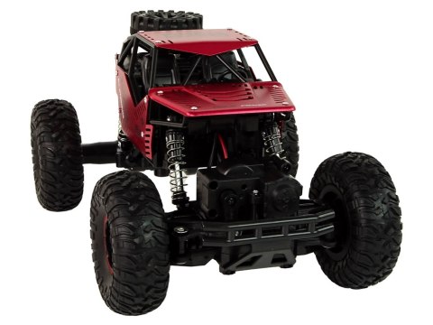 Auto RC Zdalnie Sterowane 1:16 Czarne Czerwone Auto RC Zdalnie Sterowane 1:16 Czarne Czerwone