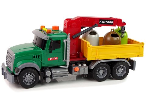 Ciężarówka Auto Dźwig Transport Kosz na Śmieci Dźwięk Ciężarówka Auto Dźwig Transport Kosz na Śmieci Dźwięk