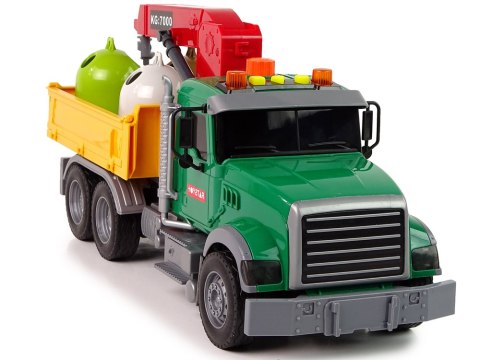 Ciężarówka Auto Dźwig Transport Kosz na Śmieci Dźwięk Ciężarówka Auto Dźwig Transport Kosz na Śmieci Dźwięk