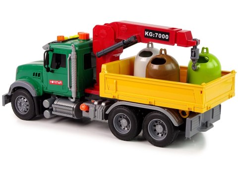 Ciężarówka Auto Dźwig Transport Kosz na Śmieci Dźwięk Ciężarówka Auto Dźwig Transport Kosz na Śmieci Dźwięk
